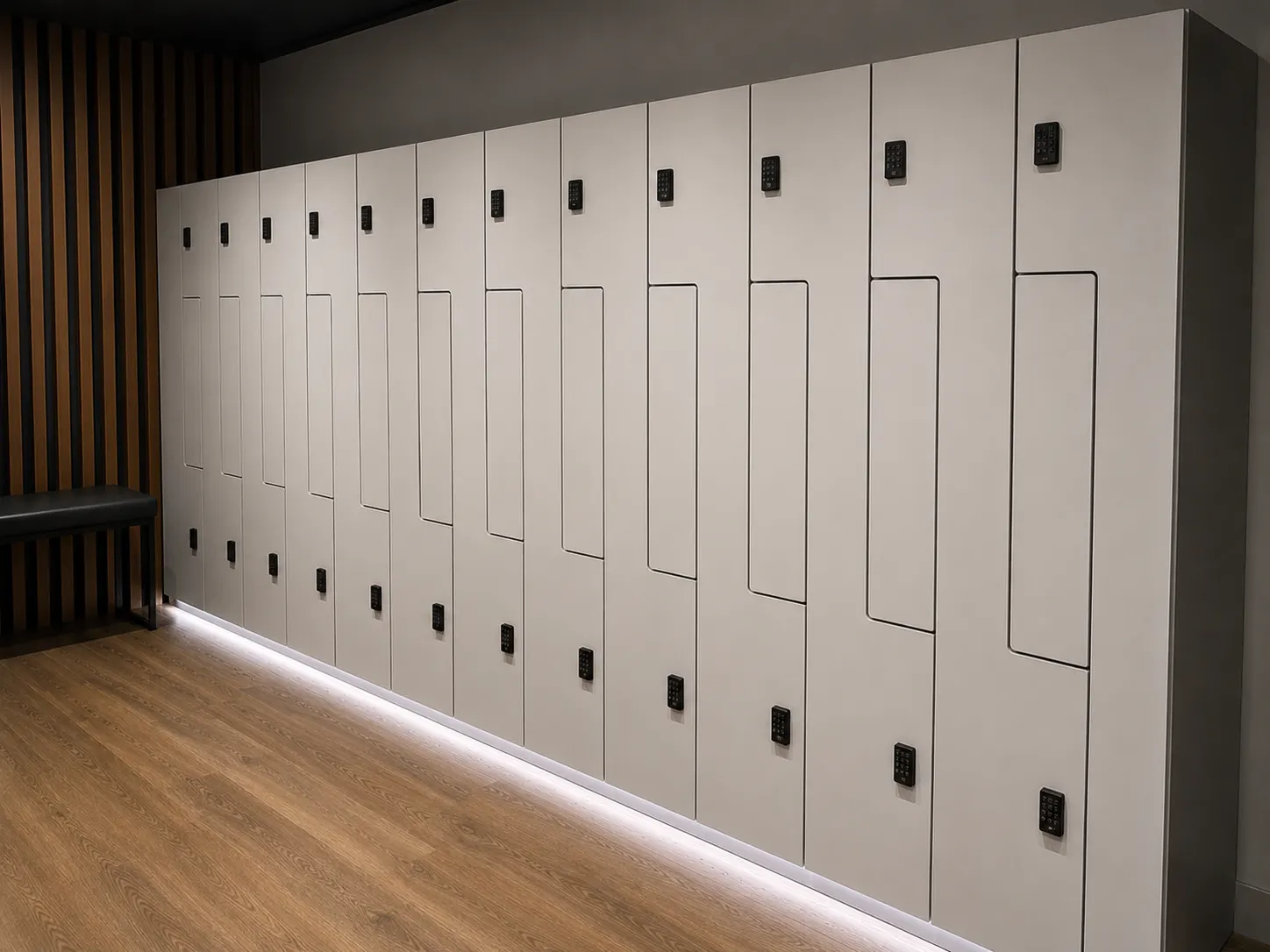 Compact Changing Lockers