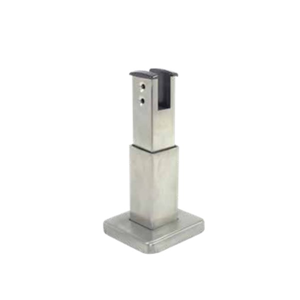 6045-INOX SQUARE FOOT 15 CM
